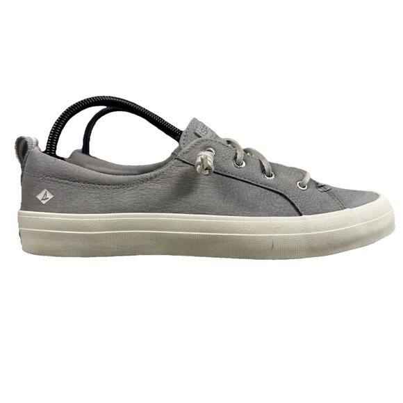 Sperry Women’s Crest Vibe Sneaker, Washable Grey STS82398‎ US 9 EU 40 Slip On - Picture 1 of 9